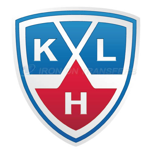 Kontinental Hockey League Iron-on Stickers (Heat Transfers)NO.7262